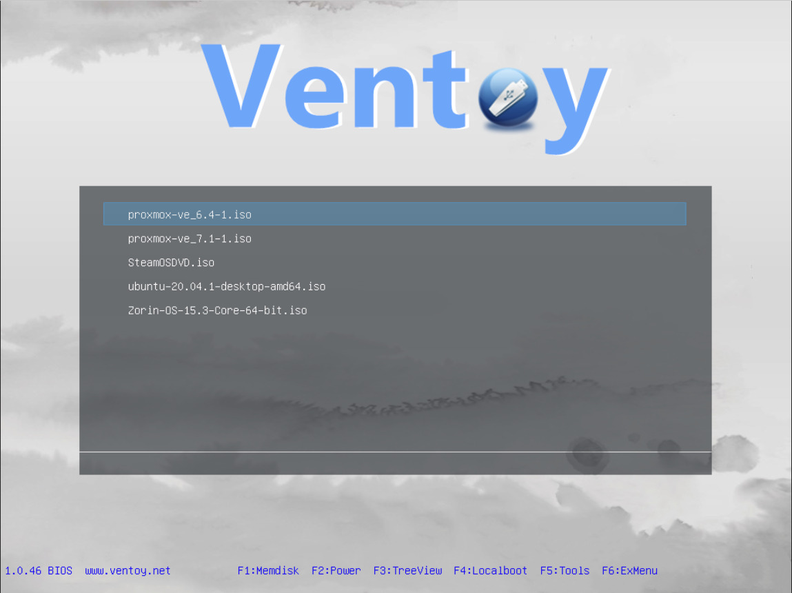 ventoy installation